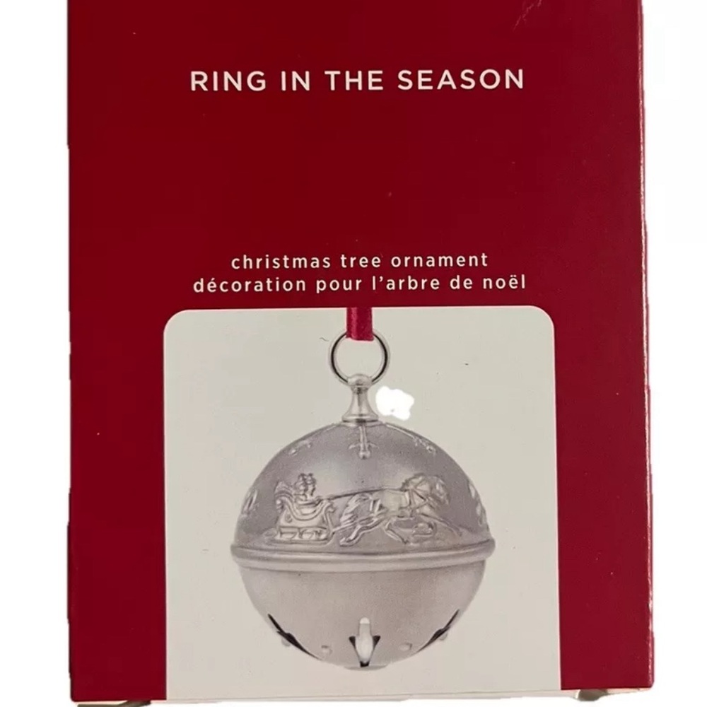 Hallmark Keepsake Ring In The Season 2020 6th In Series Ornament Jingle Bell NIB